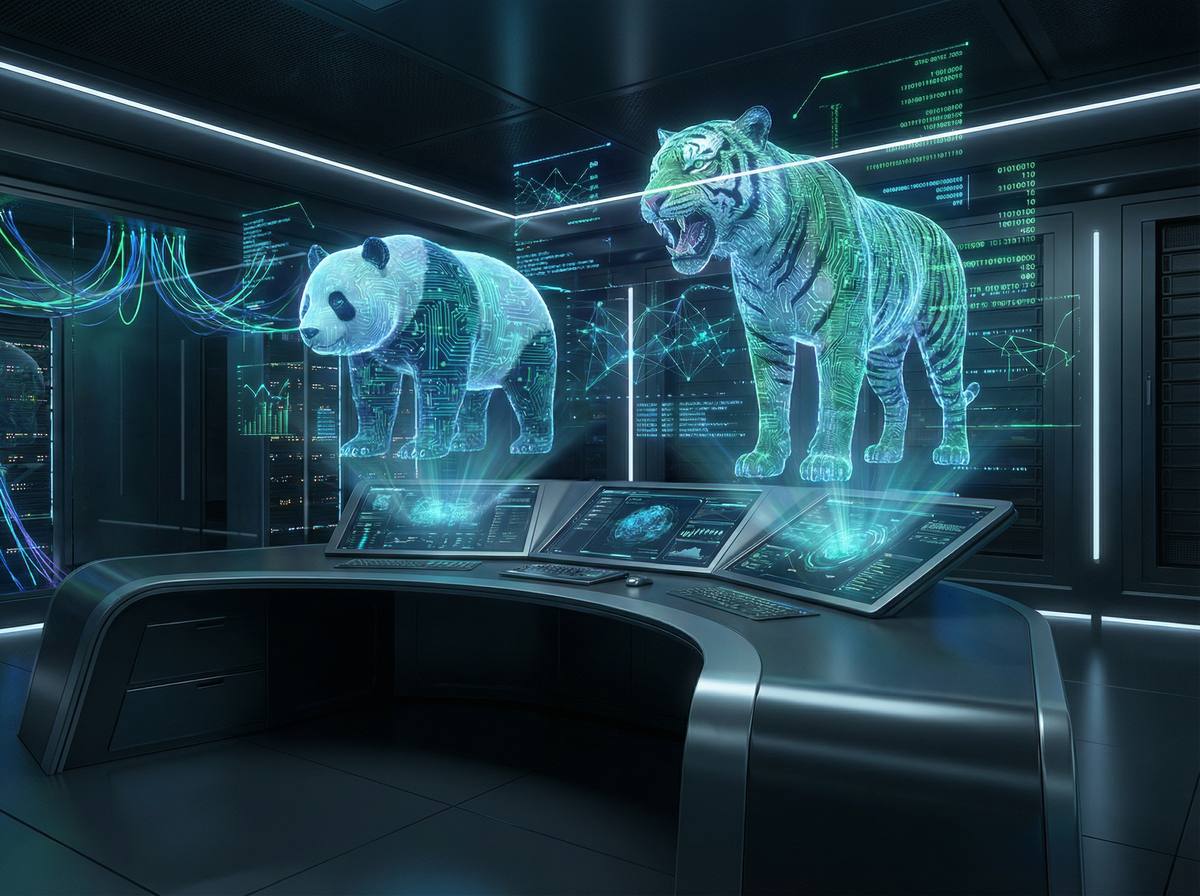 抖荫短视频AI动物视频